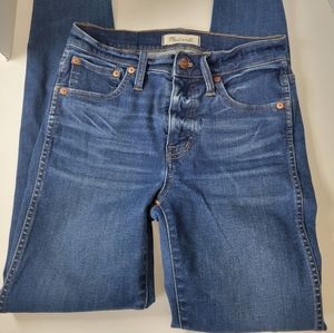 Madewell 9" Rise Skinny Jeans Size 26